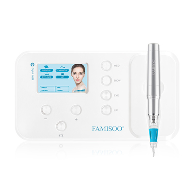 FAMISOO N6 dauerhafte Make-upmaschine des Soempermanen drahtlose Berufspmu-Augenbrauenlippeneyelinermake-upstiftes halb