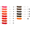 Konzentrieren dauerhafte Make-uppigmente NUOJO Soems für Lippenaugenbraue flüssige Tinte