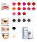 19 Farbmikropigment-Tinten-Flüssigkeit für Lippen/Augenbraue/Eyeliner/Tätowierung
